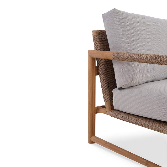 Bramble - Jackson 3 Seater w/ Seat & Back Cushions - Outdoor Teak - 40236T3U05QDF--- - GreatFurnitureDeal