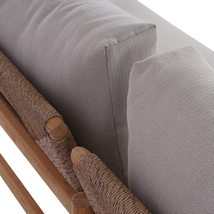 Bramble - Jackson 3 Seater w/ Seat & Back Cushions - Outdoor Teak - 40236T3U05QDF--- - GreatFurnitureDeal