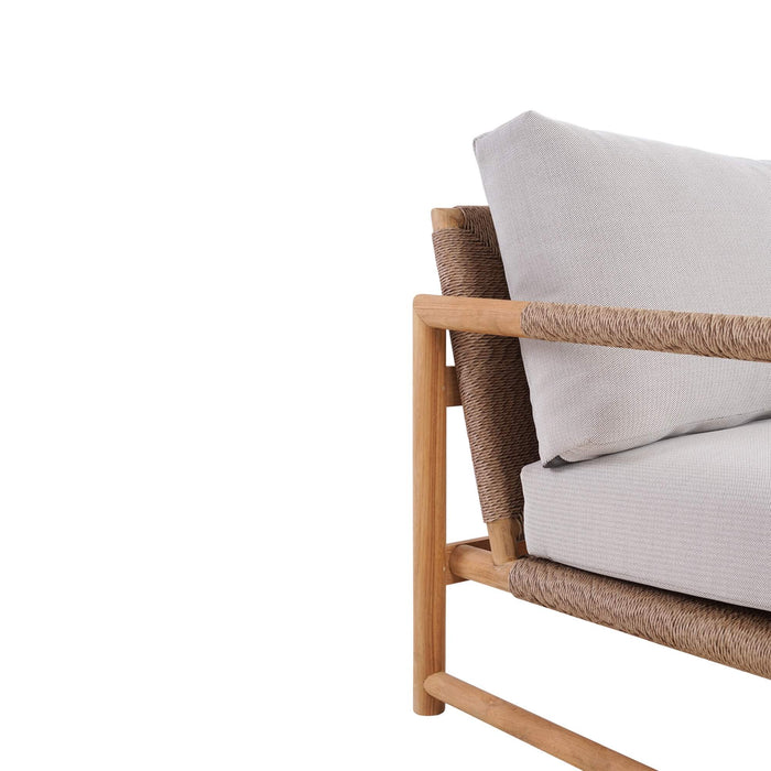 Bramble - Jackson 3 Seater w/ Seat & Back Cushions - Outdoor Teak - 40236T3U05QDF--- - GreatFurnitureDeal