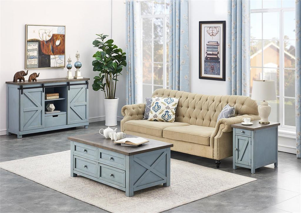 Coast To Coast - Two Sliding Door Two Drawer Credenza - 40308