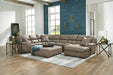Jackson Furniture - Royce 6 Piece Modular Sectional in Taupe - 4043-62-59-29-31-76-28-TAUPE - GreatFurnitureDeal