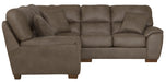 Jackson Furniture - Royce 6 Piece Modular Sectional in Taupe - 4043-62-59-29-31-76-28-TAUPE - GreatFurnitureDeal