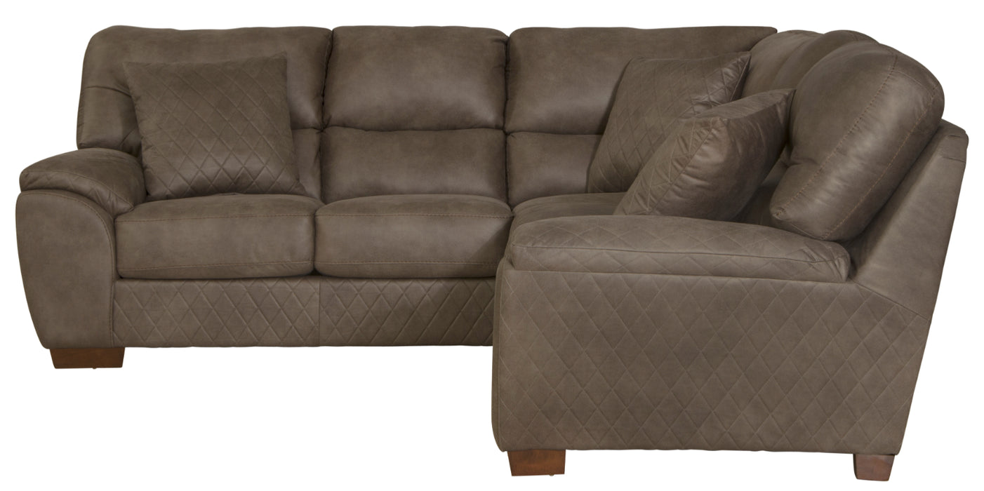 Jackson Furniture - Royce 6 Piece Modular Sectional in Taupe - 4043-62-59-29-31-76-28-TAUPE - GreatFurnitureDeal