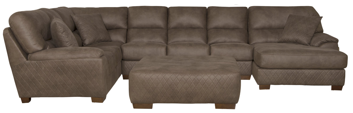 Jackson Furniture - Royce 6 Piece Modular Sectional in Taupe - 4043-62-59-29-31-76-28-TAUPE - GreatFurnitureDeal