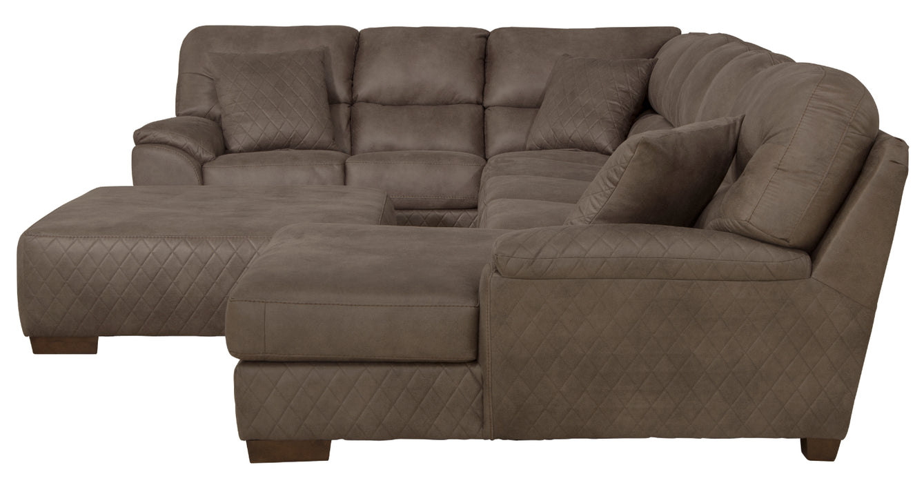 Jackson Furniture - Royce 5 Piece Modular Sectional in Taupe - 4043-62-59-29-31-76-TAUPE - GreatFurnitureDeal
