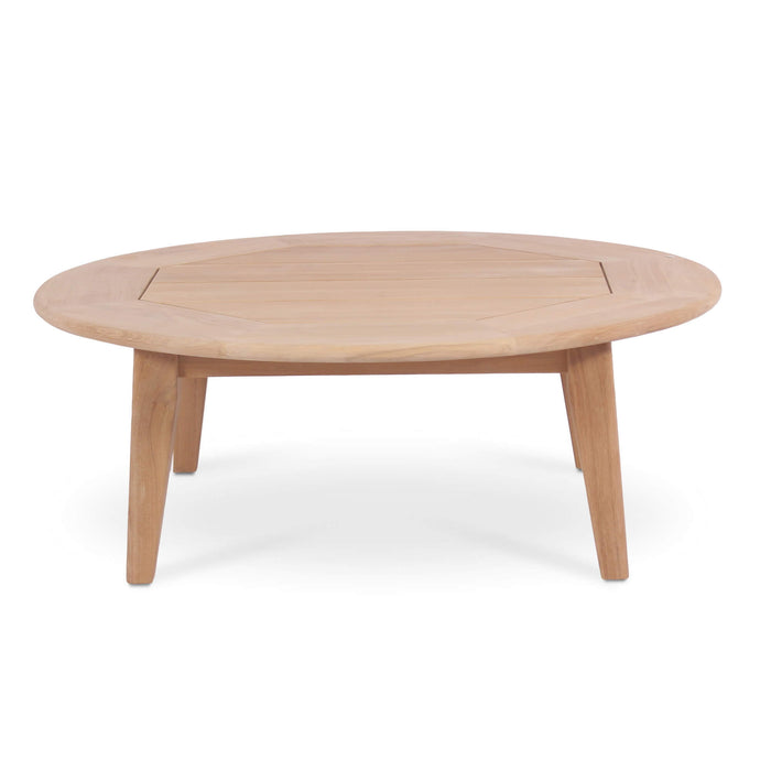 Bramble - Stockton Round Coffee Table - Outdoor Teak - 40494T3----- - GreatFurnitureDeal