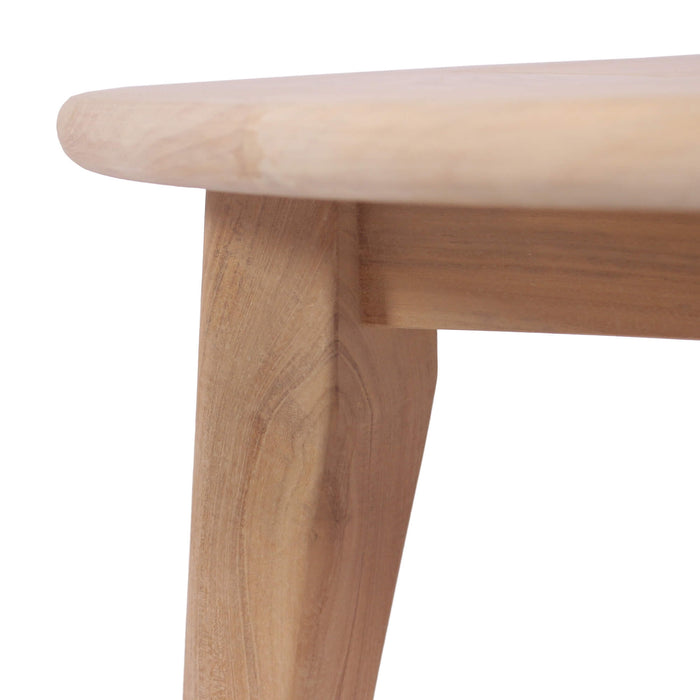 Bramble - Stockton Round Coffee Table - Outdoor Teak - 40494T3----- - GreatFurnitureDeal