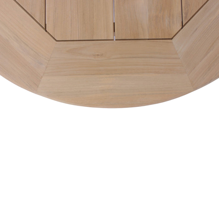 Bramble - Stockton Round Coffee Table - Outdoor Teak - 40494T3----- - GreatFurnitureDeal