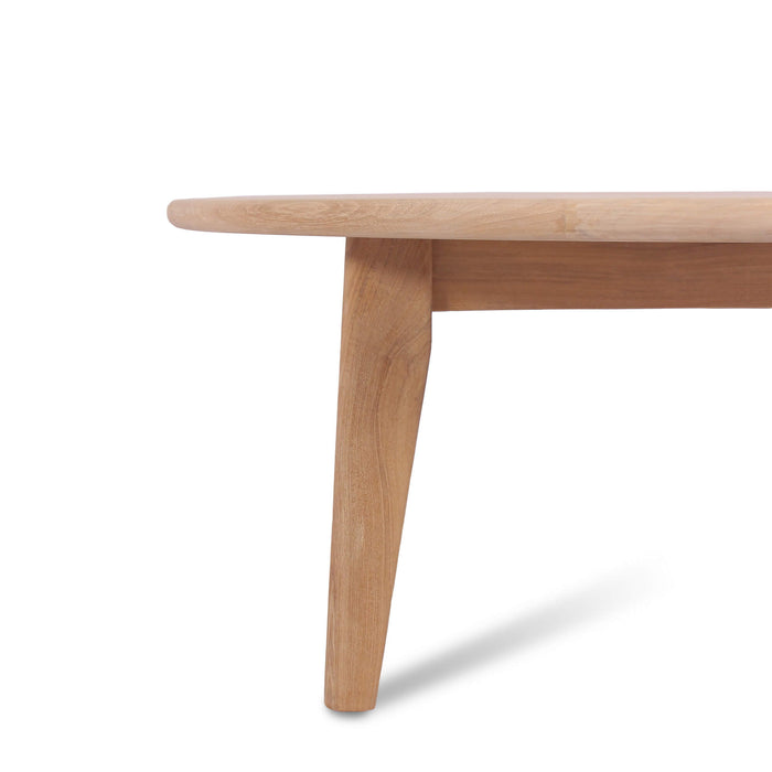 Bramble - Stockton Round Coffee Table - Outdoor Teak - 40494T3----- - GreatFurnitureDeal
