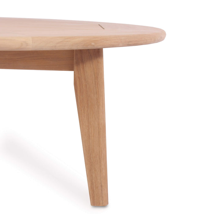 Bramble - Stockton Round Coffee Table - Outdoor Teak - 40494T3----- - GreatFurnitureDeal