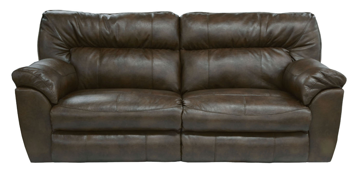 Catnapper - Nolan 2 Piece Power Extra Wide Reclining Sofa Set in Godiva - 64041-S+L-GODIVA - GreatFurnitureDeal