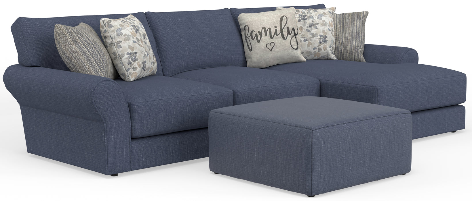 Jackson Furniture - Cape May 3 Piece Sectional in Denim - 4052-63-76-12-DENIM - GreatFurnitureDeal