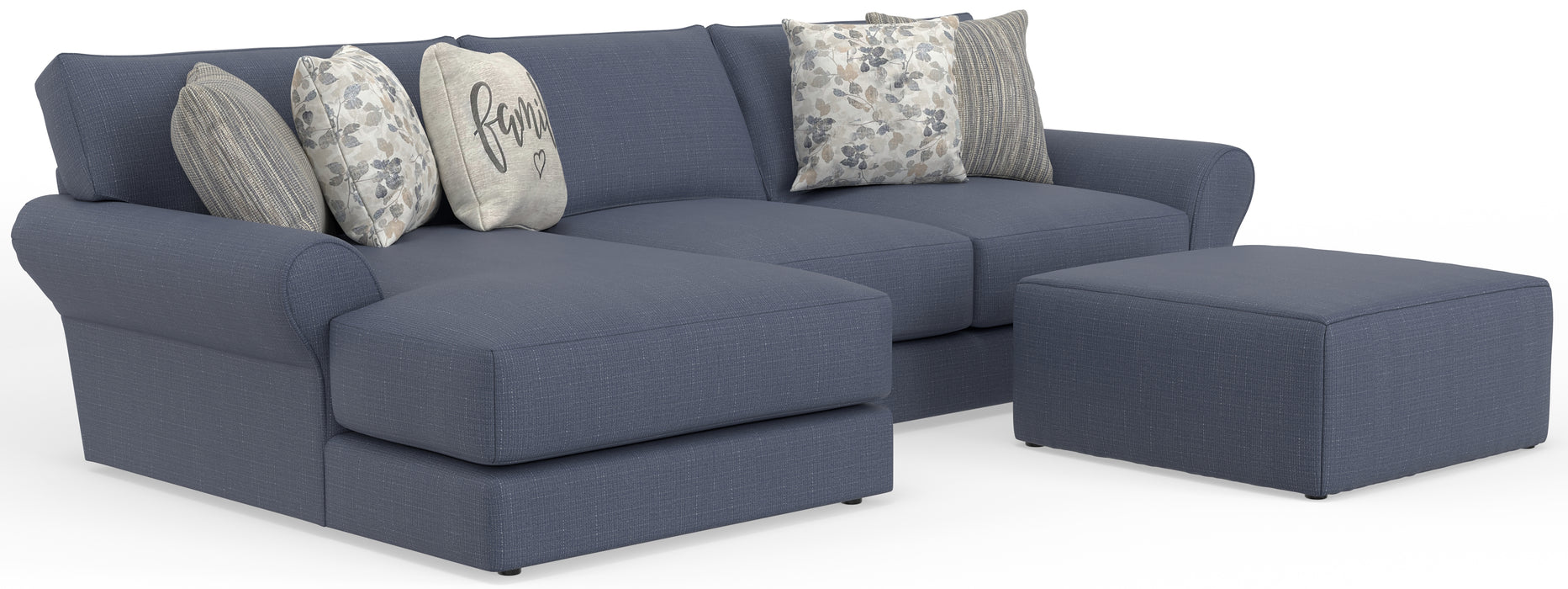 Jackson Furniture - Cape May 3 Piece Sectional in Denim - 4052-75-73-12-DENIM - GreatFurnitureDeal