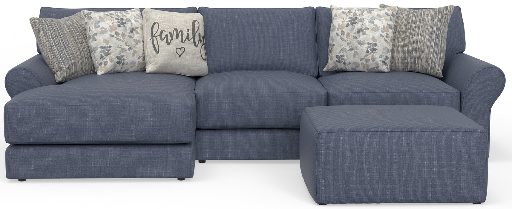 Jackson Furniture - Cape May 3 Piece Sectional in Denim - 4052-75-73-12-DENIM - GreatFurnitureDeal