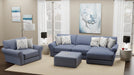 Jackson Furniture - Cape May 3 Piece Sectional in Denim - 4052-75-73-12-DENIM - GreatFurnitureDeal