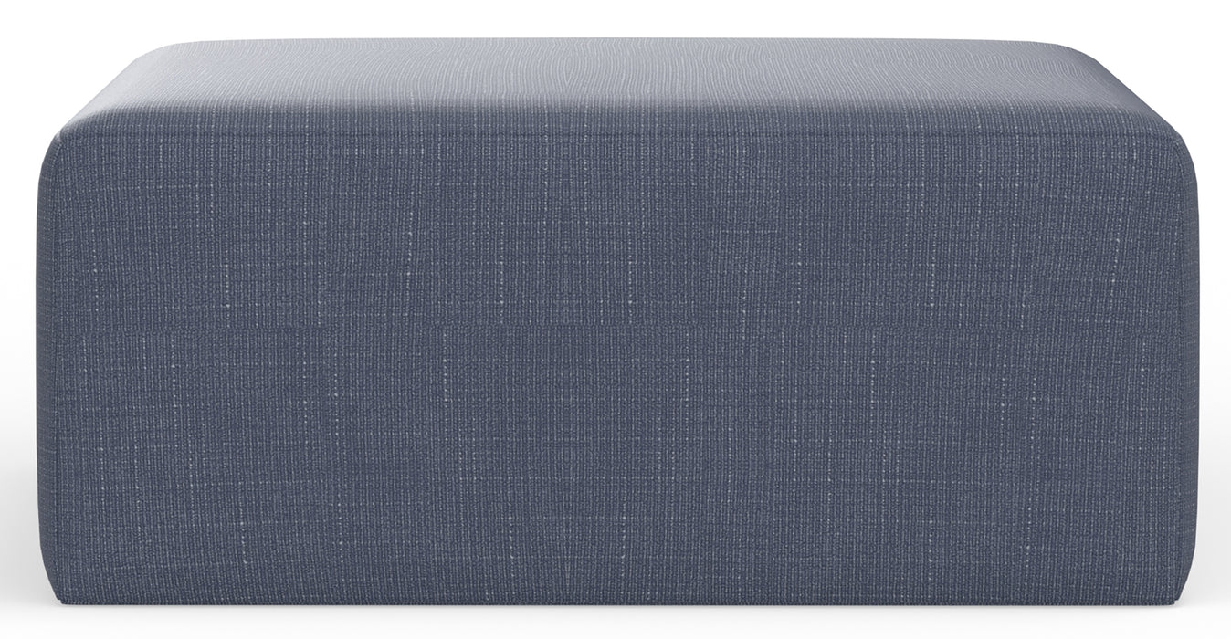 Jackson Furniture - Cape May Cocktail Ottoman in Denim - 4052-12-DENIM - GreatFurnitureDeal