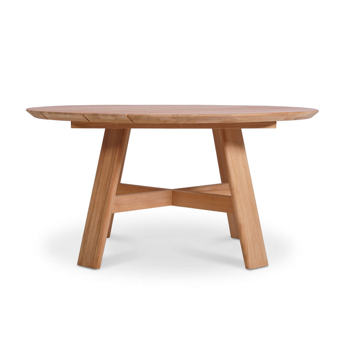 Bramble - Sienna Round Dining Table 59'' - Outdoor Teak - 40562T3----- - GreatFurnitureDeal