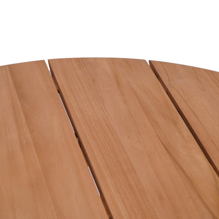 Bramble - Sienna Round Dining Table 59'' - Outdoor Teak - 40562T3----- - GreatFurnitureDeal