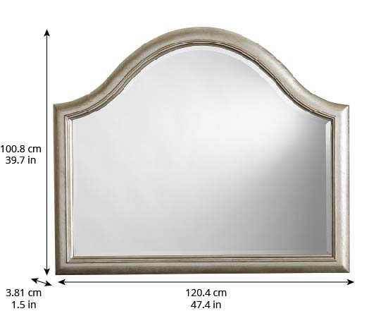 ART Furniture - Starlite-Arched Mirror in Peri - 406120-2227