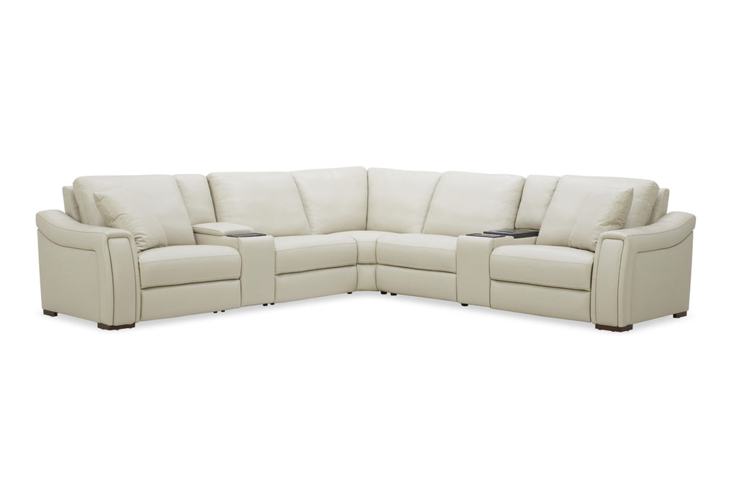 Southern Motion - Ardendale Power Headrest Zero Gravity Leather Sectional Sofa with Immersive Audio - 407-05P 46P 80P 84 90P 48P 06P 982-16 - GreatFurnitureDeal