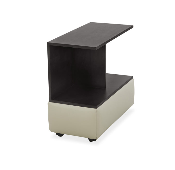 Southern Motion - Ardendale Leather Side Table with Casters - 407-88 982-16 - GreatFurnitureDeal
