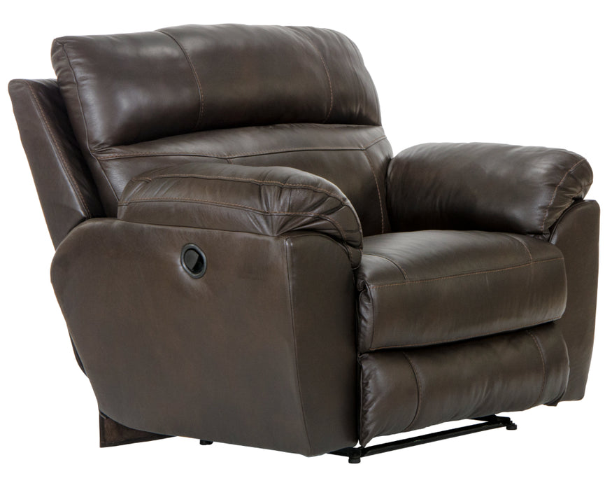 Catnapper - Costa 2 Piece Power Lay Flat Reclining Sofa Set in Chocolate - 64071-72-CHOCOLATE - GreatFurnitureDeal