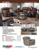 Catnapper - Costa Power Lay Flat Reclining Sofa in Chocolate - 64071-CHOCOLATE - GreatFurnitureDeal