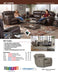 Catnapper - Costa 3 Piece Lay Flat Reclining Living Room Set in Chocolate - 4071-72-70-CHOCOLATE - GreatFurnitureDeal