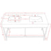 Meridian Furniture - Marmo 60" White Engineered Stone Top, Steel And Glass Base Bathroom Vanity - 408White-60 - GreatFurnitureDeal