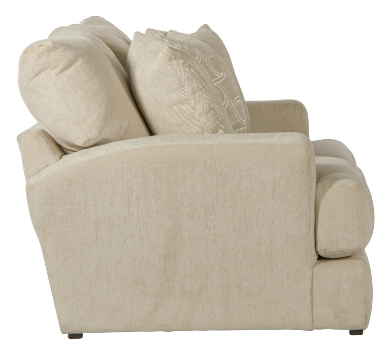 Jackson Furniture - Lamar Loveseat in Cream - 4098-02-CREAM - GreatFurnitureDeal