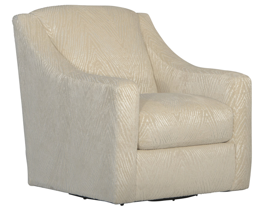 Jackson Furniture - Lamar Swivel Chair in Cream - 4098-21-CREAM - GreatFurnitureDeal