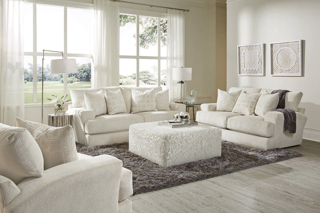 Jackson Furniture - Lamar Loveseat in Cream - 4098-02-CREAM - GreatFurnitureDeal