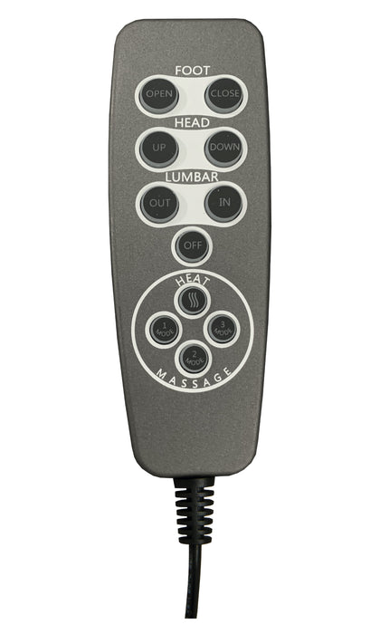 Catnapper - Recharger Power Headrest Power Rocker Recliner w-CR3 Heat-Massage-Lumbar in Chocolate - 64102-2-CHOCOLATE - GreatFurnitureDeal