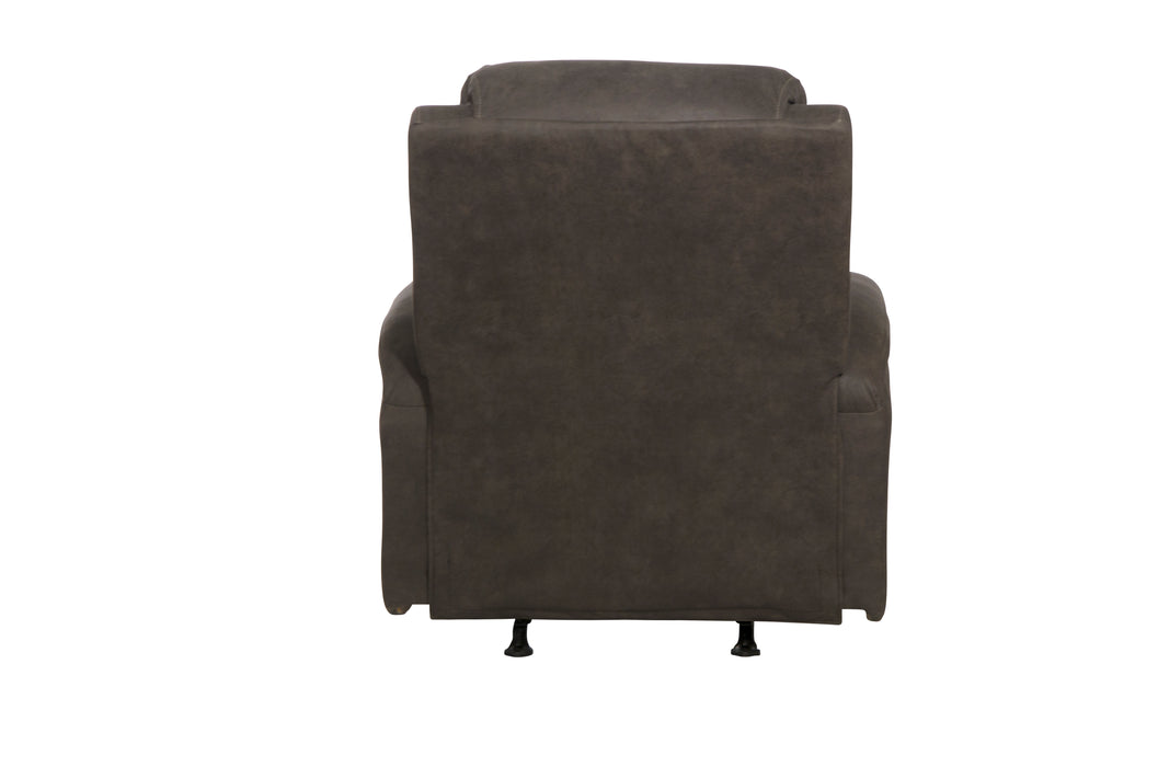Catnapper - Kyle Rocker Recliner w/Dual Cupholders in Smoke - 4103-2-SMOKE - GreatFurnitureDeal