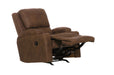 Catnapper - Kyle Rocker Recliner w/Dual Cupholders in Walnut - 4103-2-WALNUT - GreatFurnitureDeal
