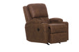 Catnapper - Kyle Rocker Recliner w/Dual Cupholders in Walnut - 4103-2-WALNUT - GreatFurnitureDeal
