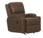 Catnapper - Kyle Rocker Recliner w/Dual Cupholders in Walnut - 4103-2-WALNUT - GreatFurnitureDeal