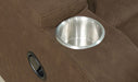 Catnapper - Kyle Rocker Recliner w/Dual Cupholders in Smoke - 4103-2-SMOKE - GreatFurnitureDeal