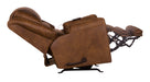 Catnapper - Hayden Chaise Rocker Recliner w/Heat & Massage in Auburn - 4107-2-AUB - GreatFurnitureDeal