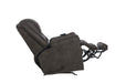 Catnapper - Hayden Chaise Rocker Recliner w/Heat & Massage in Steel - 4107-2-STEEL - GreatFurnitureDeal