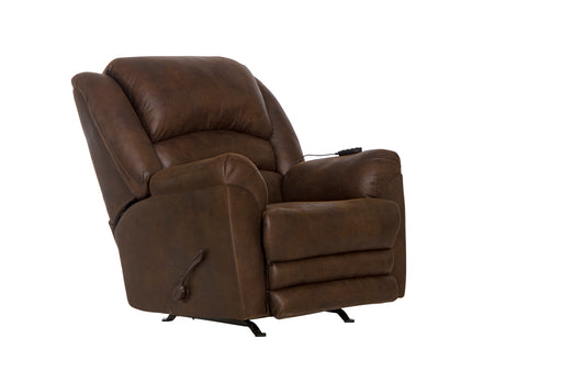 Catnapper - Hayden Chaise Rocker Recliner w/Heat & Massage in Walnut - 4107-2-WAL - GreatFurnitureDeal