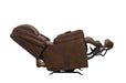 Catnapper - Hayden Chaise Rocker Recliner w/Heat & Massage in Walnut - 4107-2-WAL - GreatFurnitureDeal