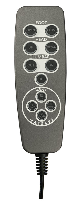 Catnapper - Refresher Power Headrest Power Rocker Recliner w-CR3 Heat-Massage-Lumbar in Mink - 64108-2-MINK - GreatFurnitureDeal