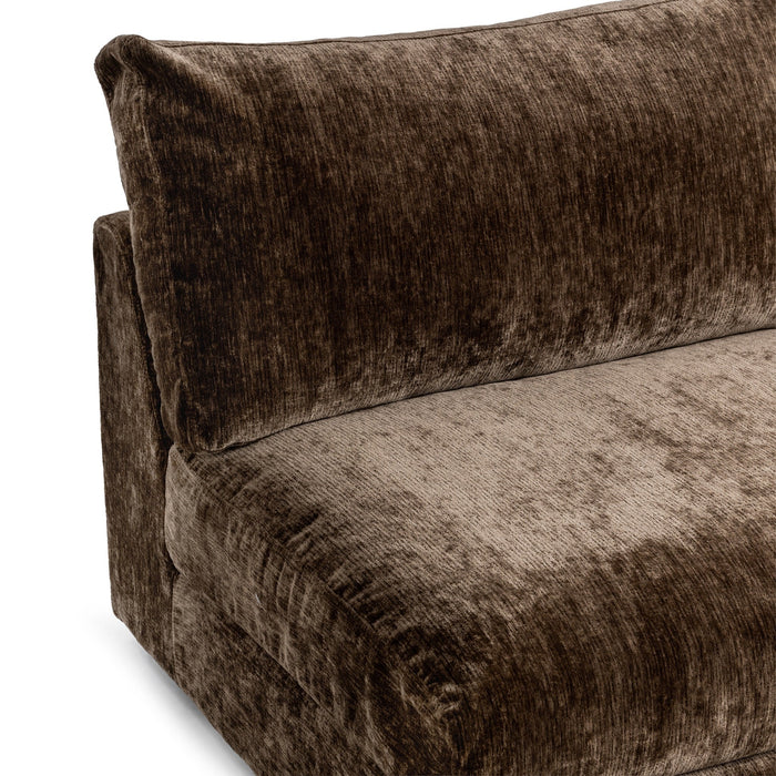 Classic Home - Ludwig Armless Chair in Mossed Brown - 41105322301
