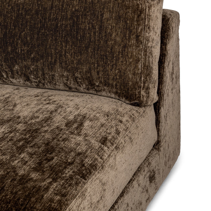Classic Home - Ludwig Armless Chair in Mossed Brown - 41105322301