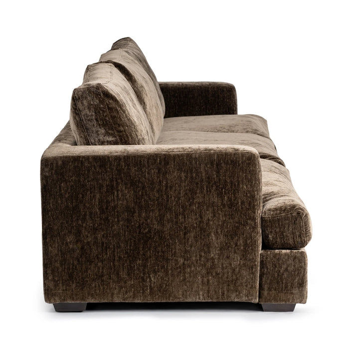 Classic Home - Ludwig 3 Piece Sofa in Mossed Brown - 4110SC2301