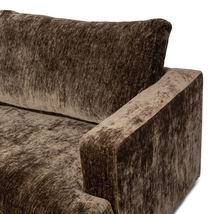 Classic Home - Ludwig 3 Piece Sofa in Mossed Brown - 4110SC2301
