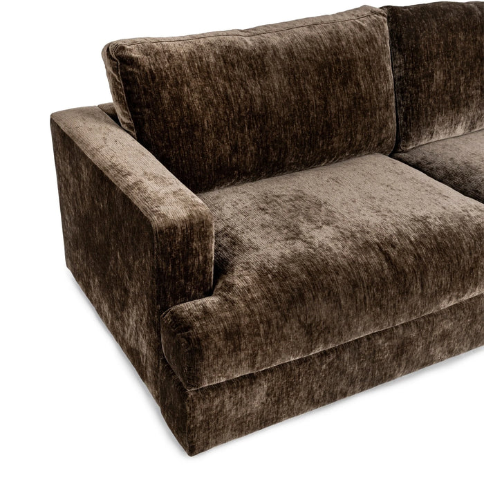 Classic Home - Ludwig 2 Piece Sofa in Mossed Brown - 4110SF2301