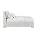 ART Furniture - Grant King Pillow Track Upholstered Bed in Snow - 413116-2743H1 - GreatFurnitureDeal