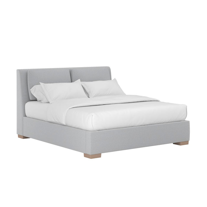ART Furniture - Grant King Pillow Track Upholstered Bed in Aluminum - 413116-2743H2 - GreatFurnitureDeal